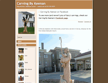 Tablet Screenshot of carvingbykeenan.com